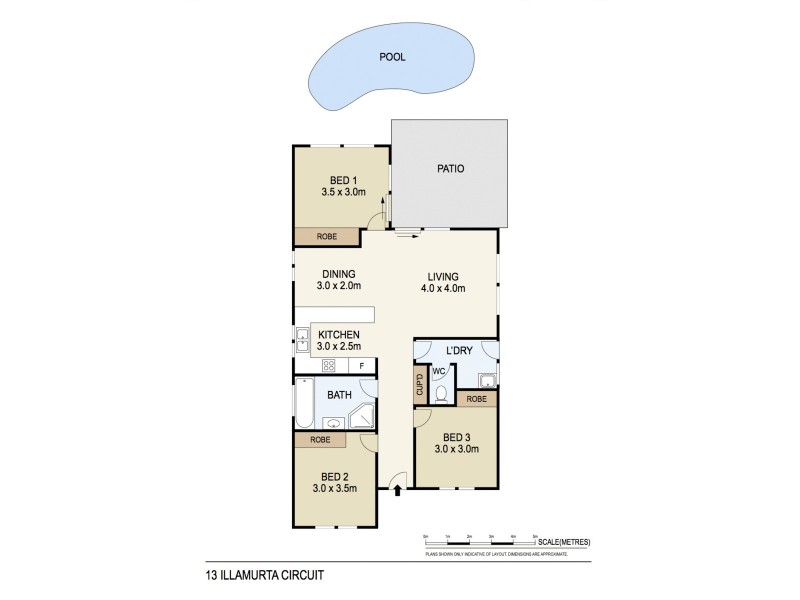13 Illamurta Circuit, Gunn NT 0832 Floorplan