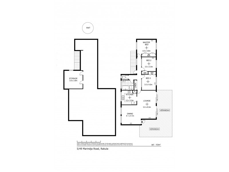 5/49 Marindja Road, Acacia Hills NT 0822 Floorplan