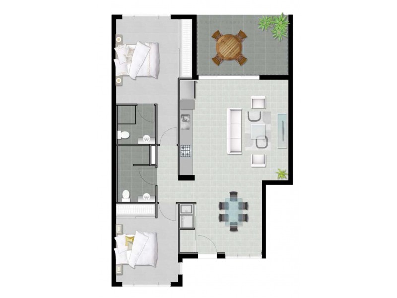 17/30 Parap Road, Parap NT 0820 Floorplan