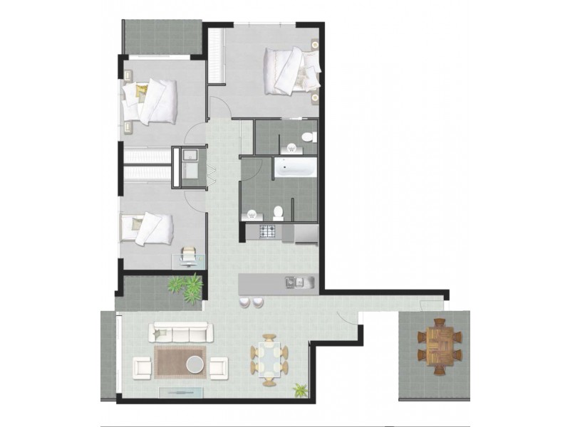 41/30 Parap Road, Parap NT 0820 Floorplan