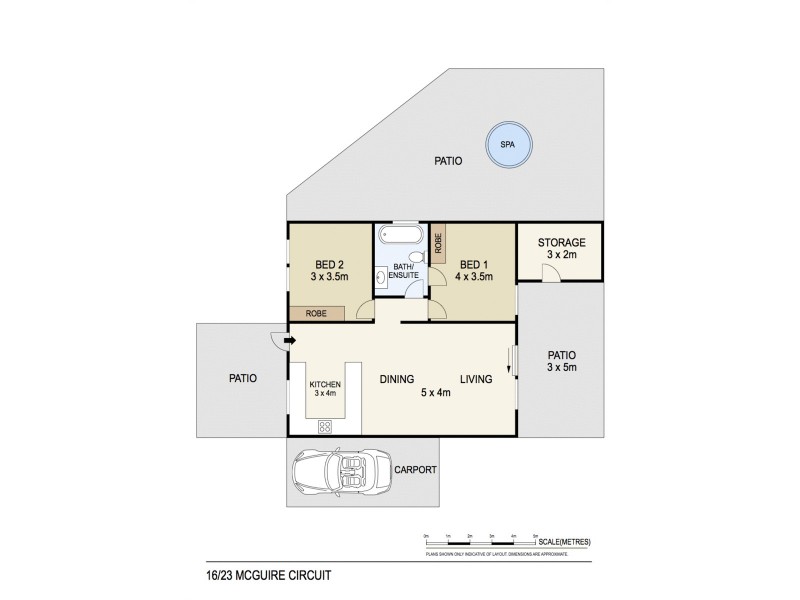 23/16 Mcguire Circuit, Moulden NT 0830 Floorplan