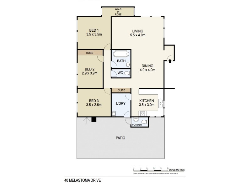 40 Melastoma Drive, Moulden NT 0830 Floorplan