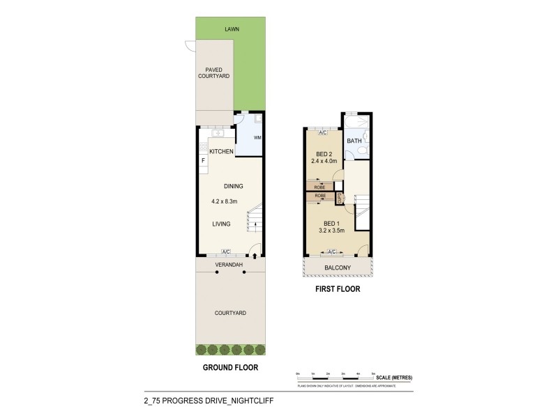 2/75 Progress Drive, Nightcliff NT 0810 Floorplan