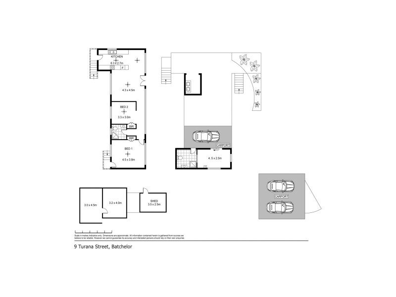 9 Turana Street, Batchelor NT 0845 Floorplan