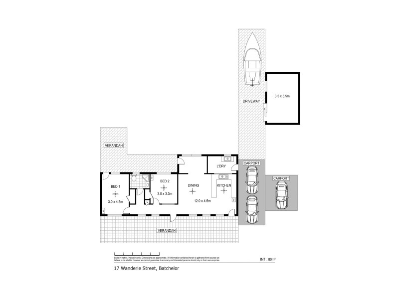 17 Wandaree Street, Batchelor NT 0845 Floorplan