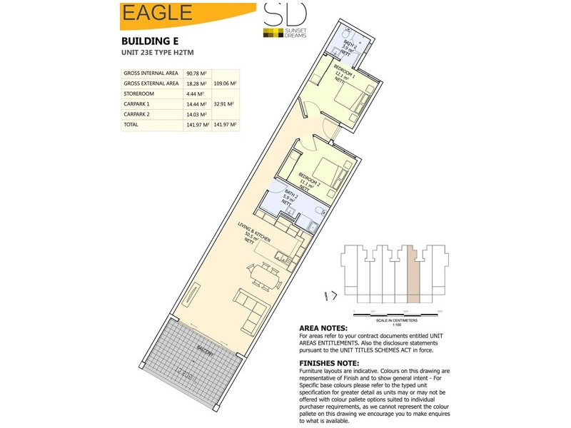 23E/174 Forrest Parade, Rosebery NT 0832 Floorplan