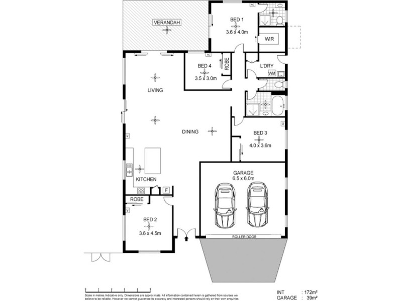 4 George Street, Johnston NT 0832 Floorplan