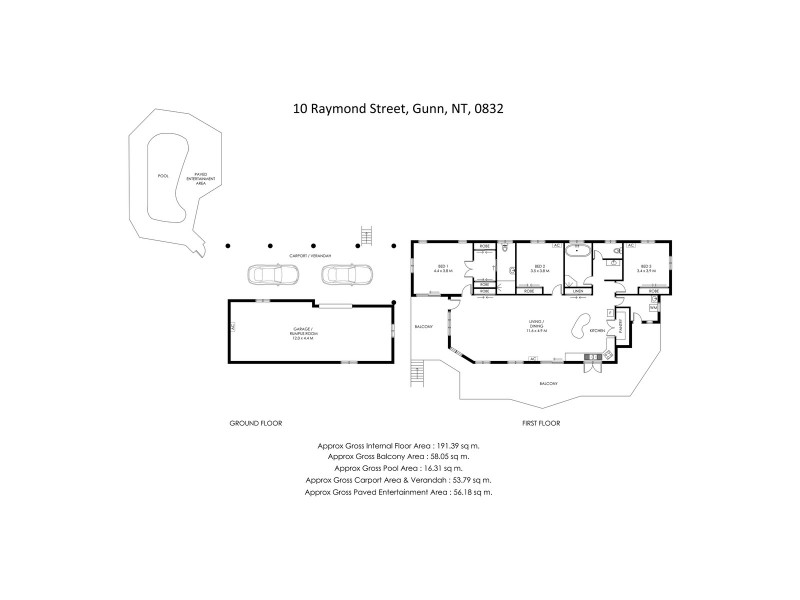 10 Raymond Street, Gunn NT 0832 Floorplan