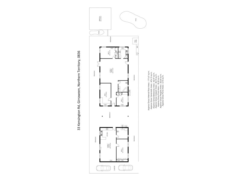 33 Kensington Road, Girraween NT 0836 Floorplan