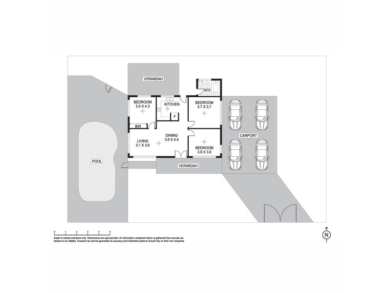 9 Fox Crescent, Rapid Creek NT 0810 Floorplan