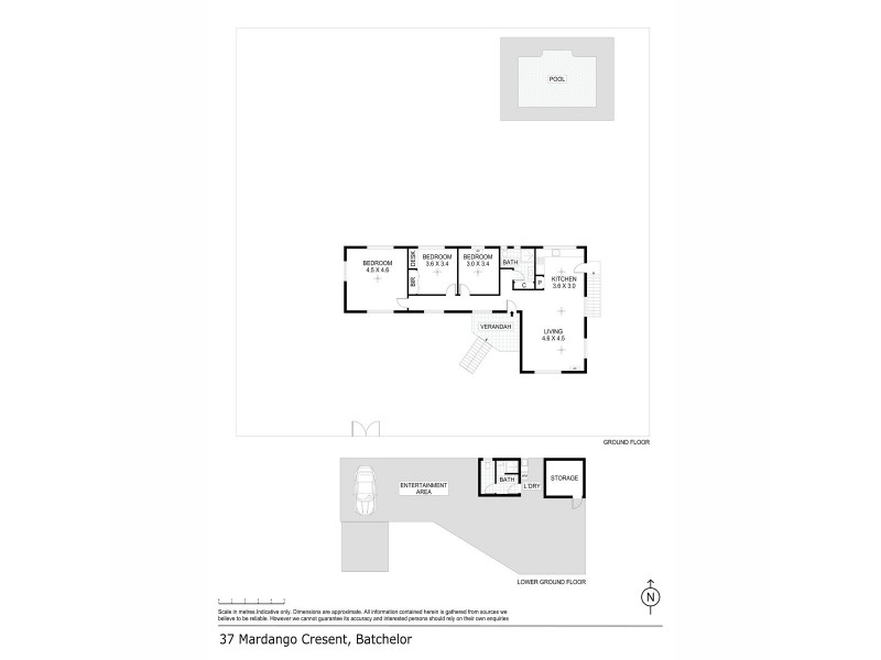 37 Mardango Crescent, Batchelor NT 0845 Floorplan