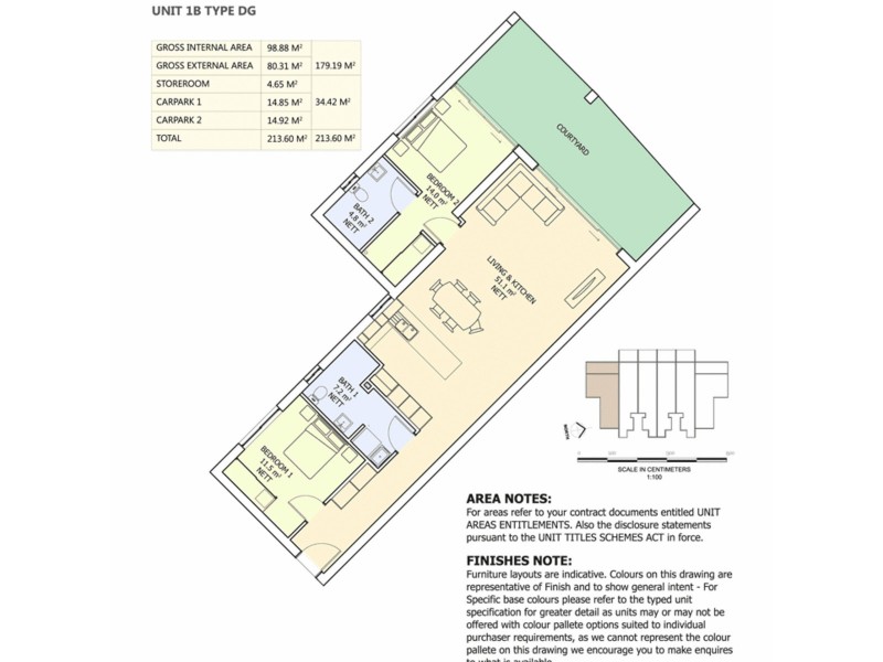 1b/174 Forrest Parade, Rosebery NT 0832 Floorplan