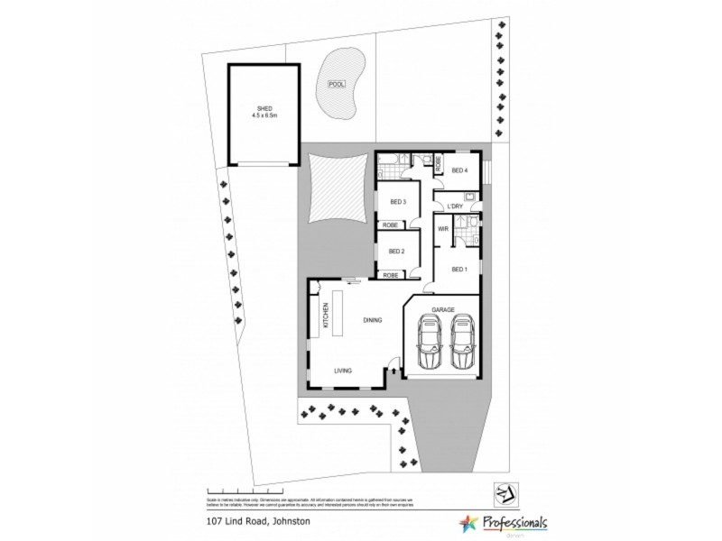 107 Lind Road, Johnston NT 0832 Floorplan
