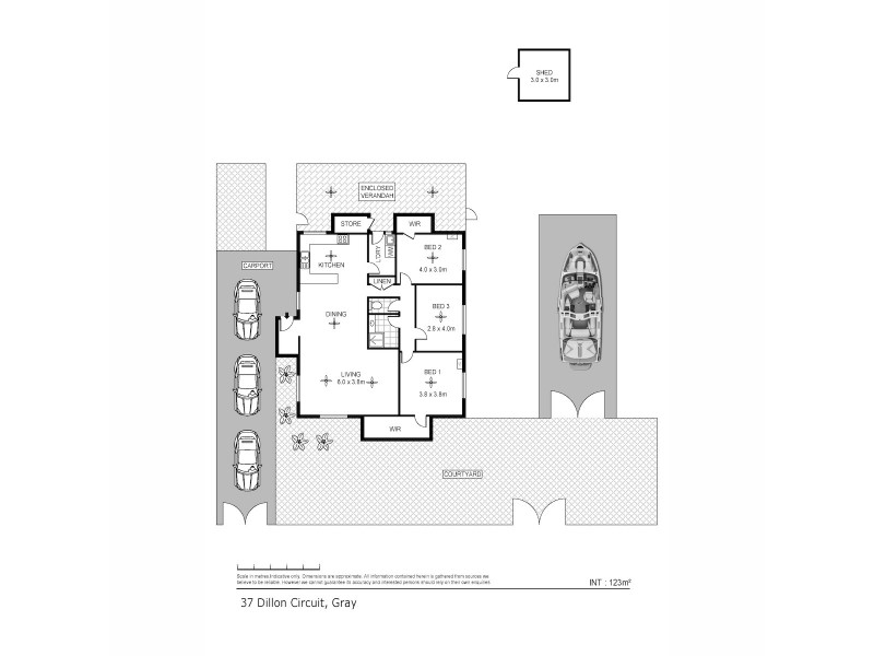 37 Dillon Circuit, Gray NT 0830 Floorplan
