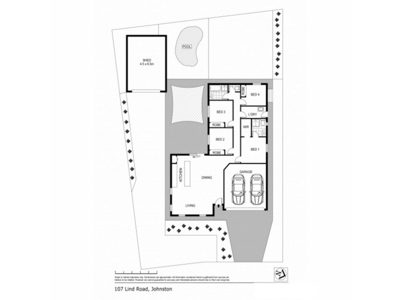 107 Lind Road, Johnston NT 0832 Floorplan