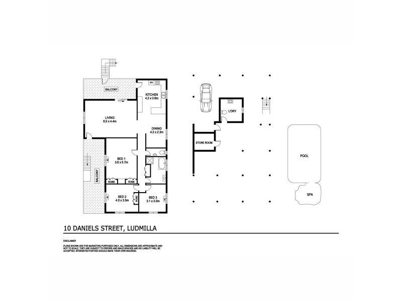 10 Daniels Street, Ludmilla NT 0820 Floorplan