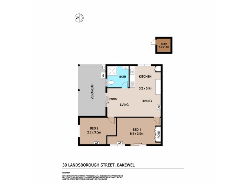 30 Landsborough Street, Bakewell NT 0832 Floorplan