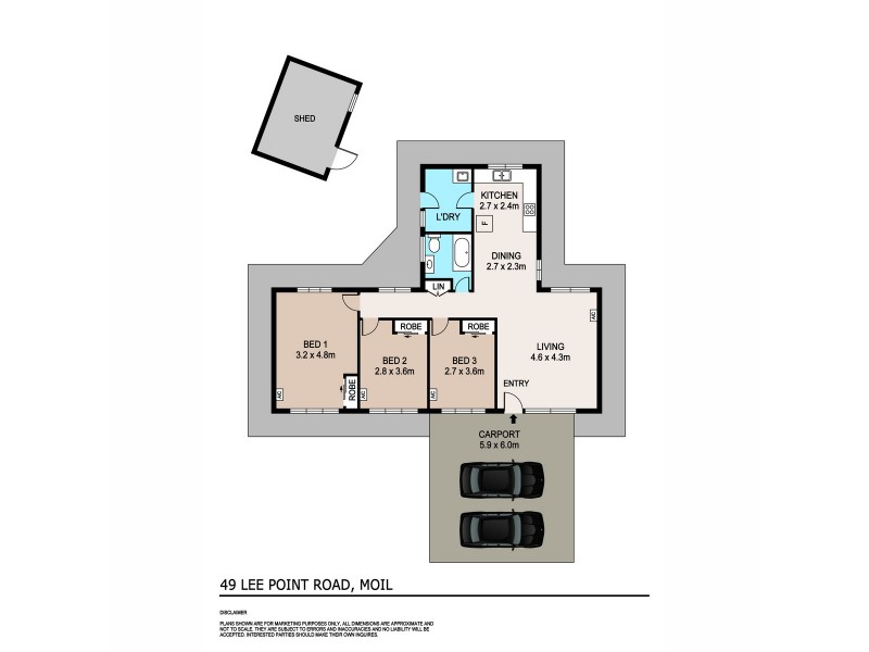 49 Lee Point Road, Moil NT 0810 Floorplan