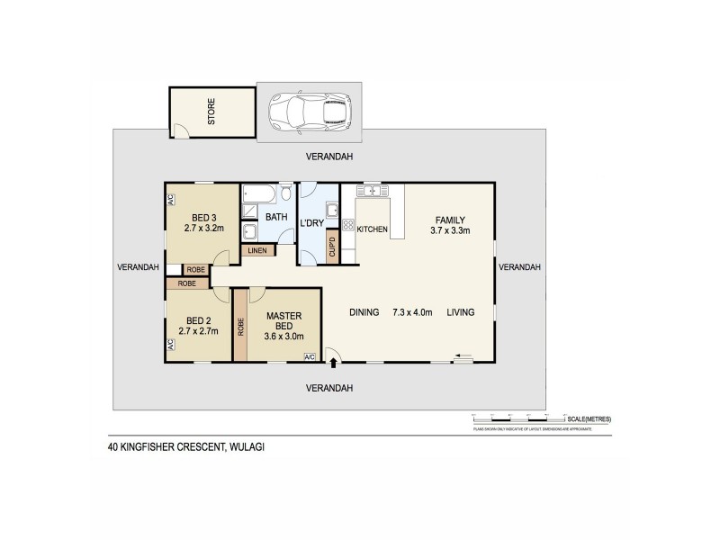40 Kingfisher Crescent, Wulagi NT 0812 Floorplan