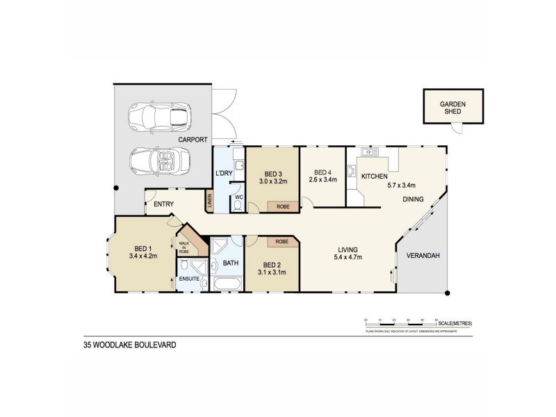 35 Woodlake Boulevard, Durack NT 0830 Floorplan