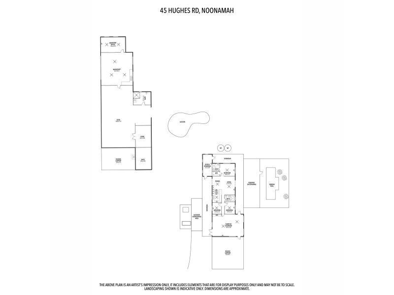 45 Hughes Road, Noonamah NT 0837 Floorplan