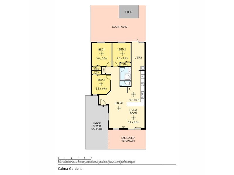 55/17 May Street, Ludmilla NT 0820 Floorplan
