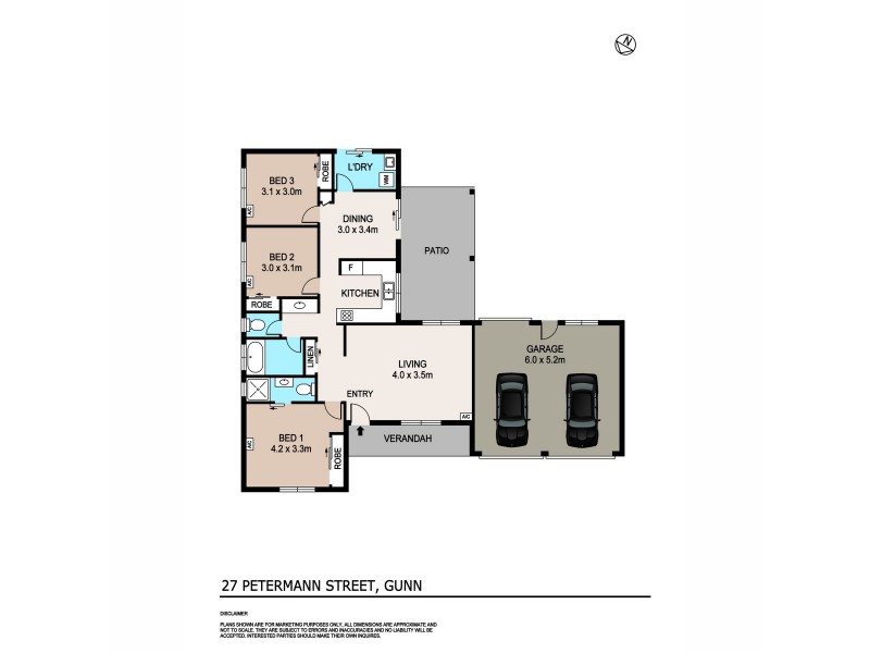 27 Petermann Street, Gunn NT 0832 Floorplan