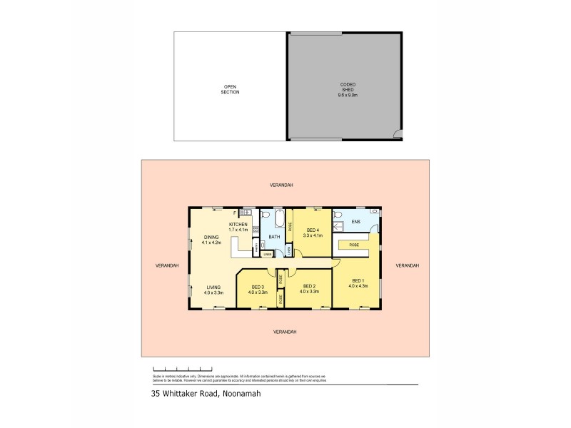 35 Whittaker Road, Noonamah NT 0837 Floorplan
