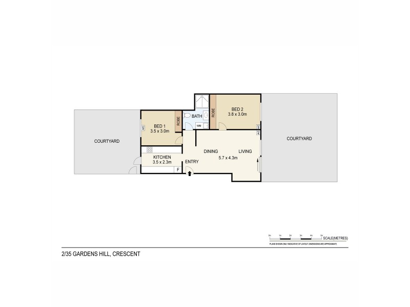2/35 Gardens Hill Crescent, The Gardens NT 0820 Floorplan