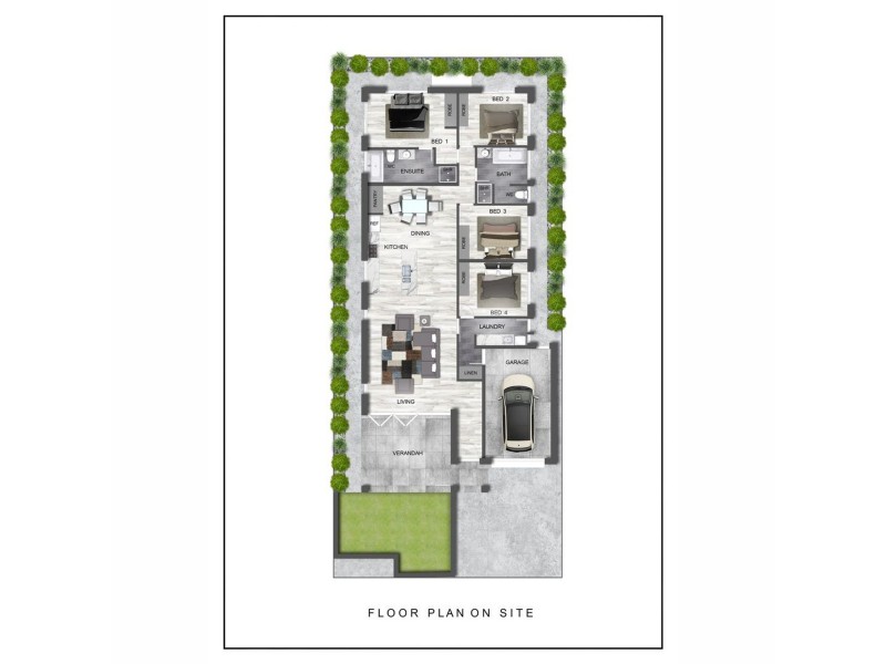 42 Delacruz Street, Durack NT 0830 Floorplan