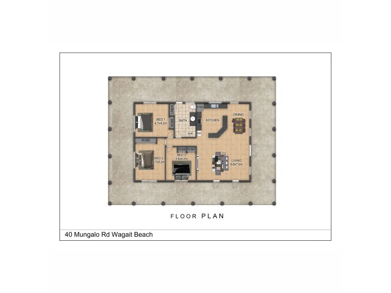 Lot 66/40 Mungalo Road, Wagait Beach NT 0822 Floorplan