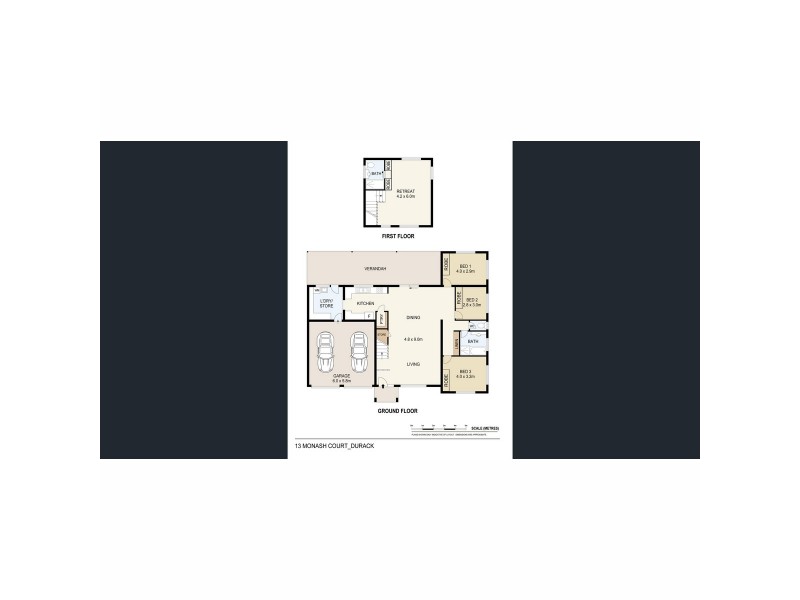 13 Monash Court, Durack NT 0830 Floorplan
