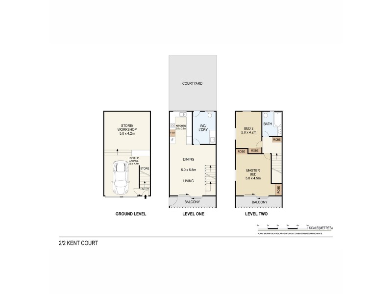 2/2 Kent Court, Stuart Park NT 0820 Floorplan