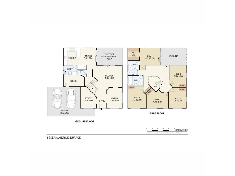 1 Skeahan Drive, Durack NT 0830 Floorplan
