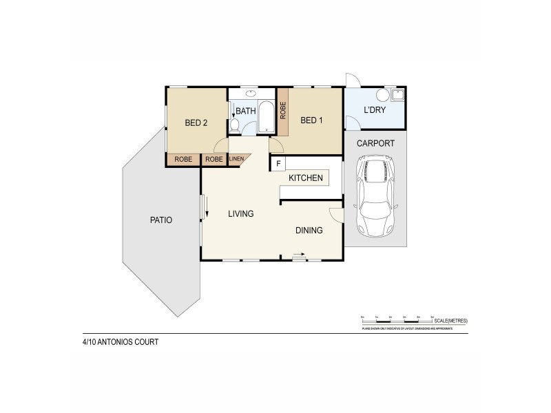 4/10 Antonios Court, Tiwi NT 0810 Floorplan