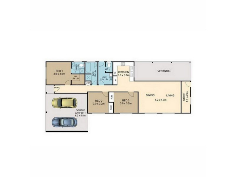 5 Sorrento Close, Durack NT 0830 Floorplan