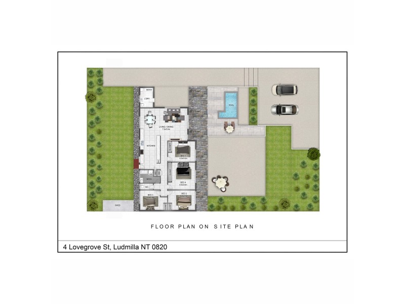 4 Lovegrove Street, Ludmilla NT 0820 Floorplan