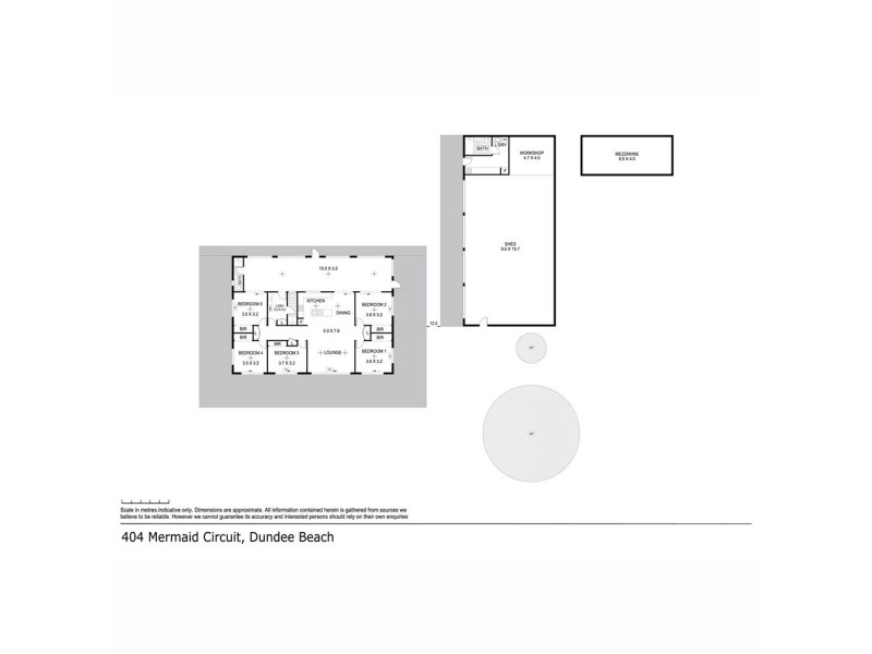 404 Mermaid Circuit, Dundee Beach NT 0840 Floorplan