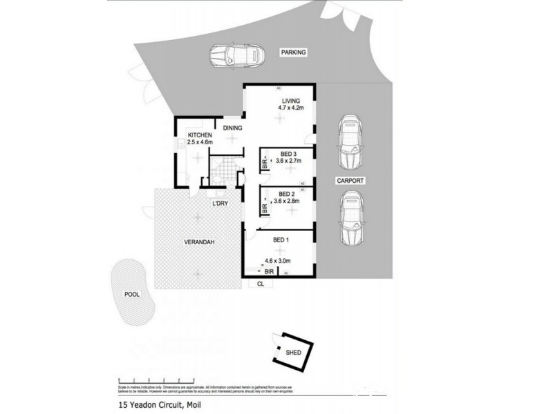 15 Yeadon Circuit, Moil NT 0810