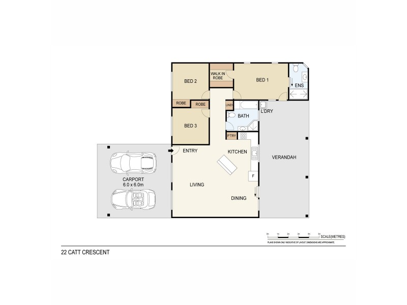 22 Catt Crescent, Farrar NT 0830 Floorplan