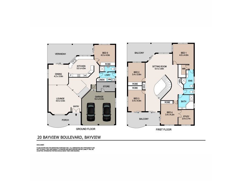20 Bayview Boulevarde, Bayview NT 0820 Floorplan