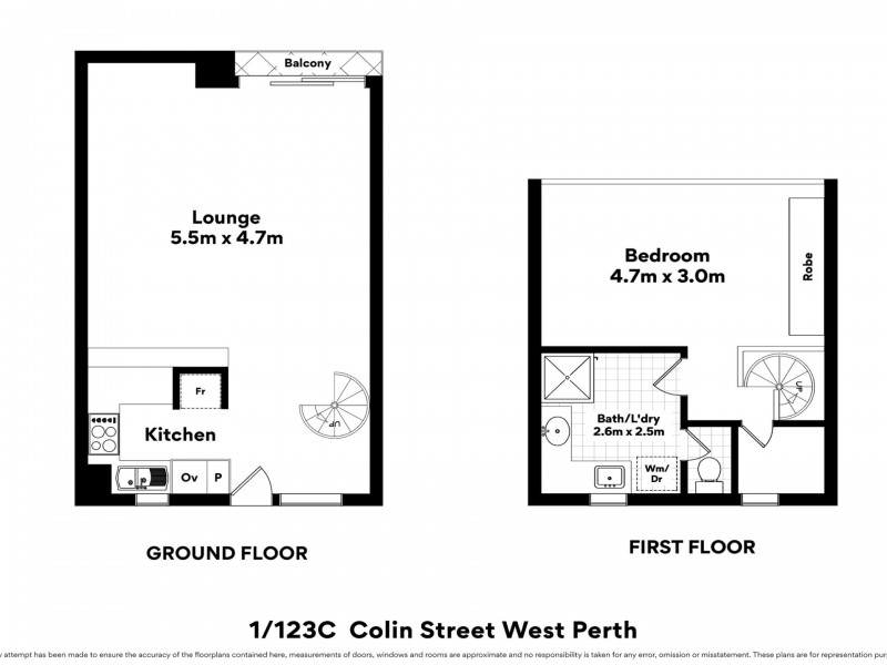 1/123C Colin St, West Perth WA 6005