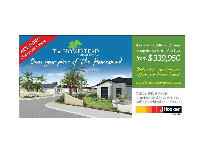 Lot 564 The Homestead, Gosnells WA 6110