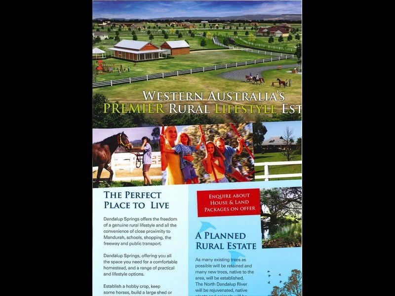 Lot 97 Dandalup Springs, North Dandalup WA 6207