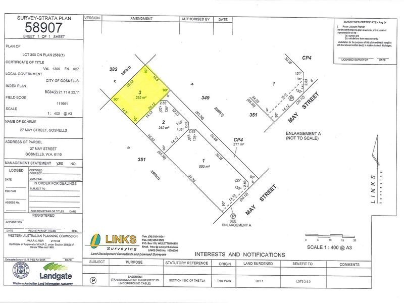 Lot 3 of 27 May Street, Gosnells WA 6110