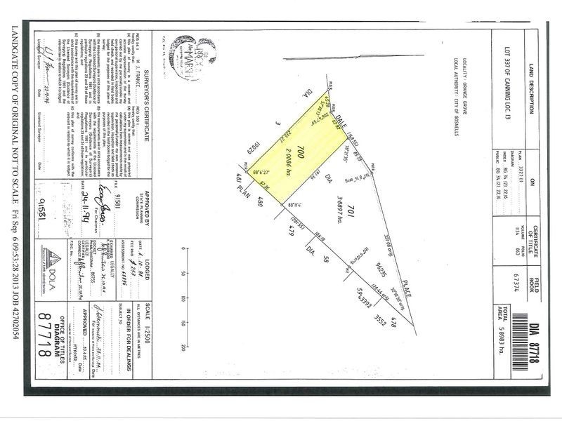 Lot 700 Dale Place, Orange Grove WA 6109