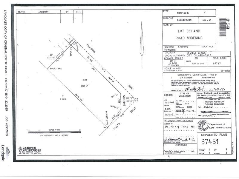 Lot 801 Gillam Drive, Seville Grove WA 6112