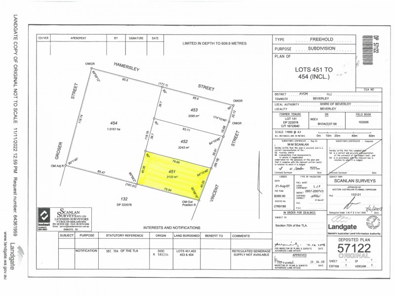 Lot 451 Vincent Street, Beverley WA 6304