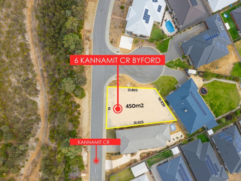 6 Kannamit Crescent, Byford WA 6122