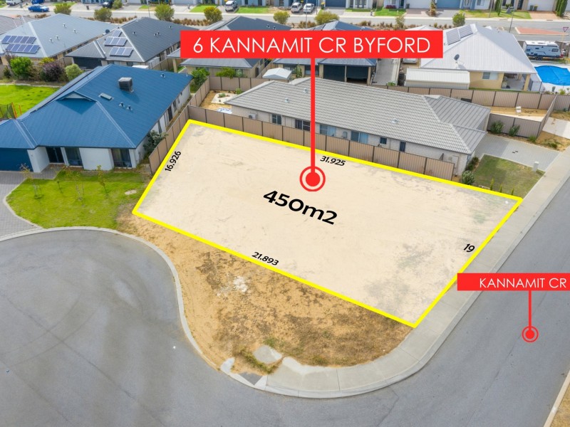 6 Kannamit Crescent, Byford WA 6122